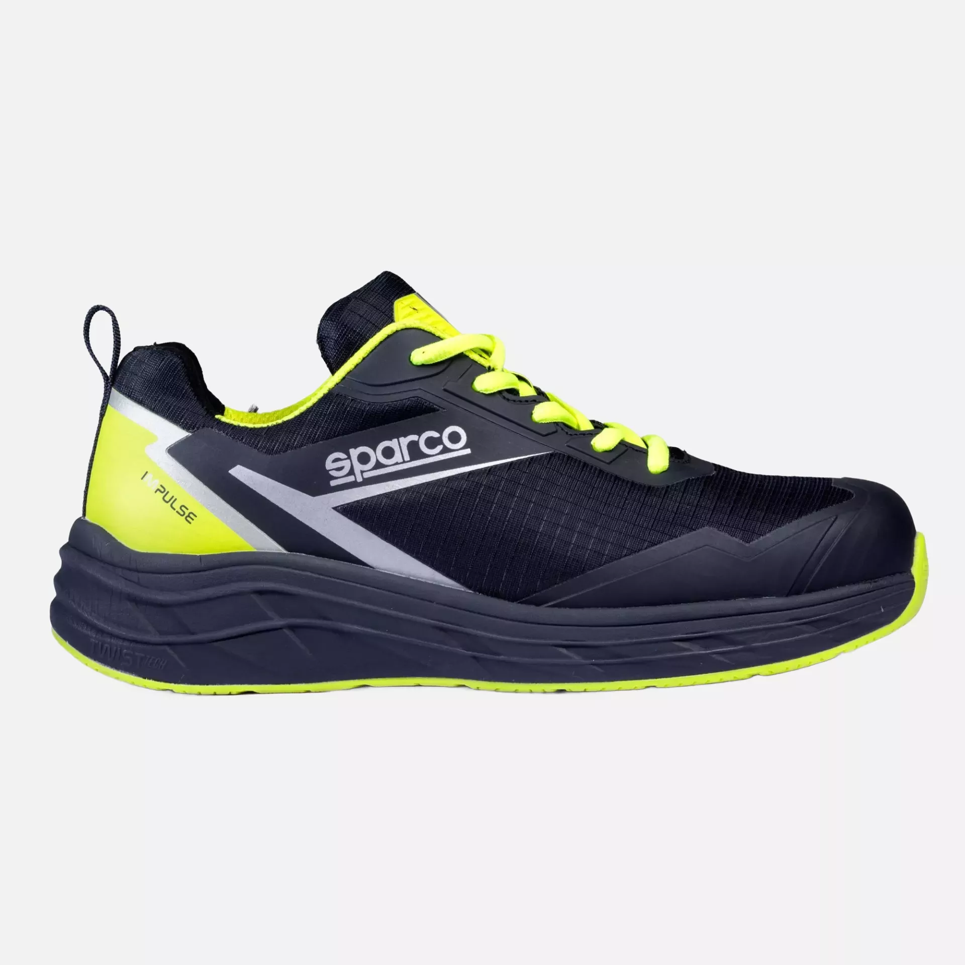 Sparco BTB0013B0-N23, Impulse George Safety Shoes ESD S3S SR FO HRO, Marine Blue/Fluorescent Yellow, image 3