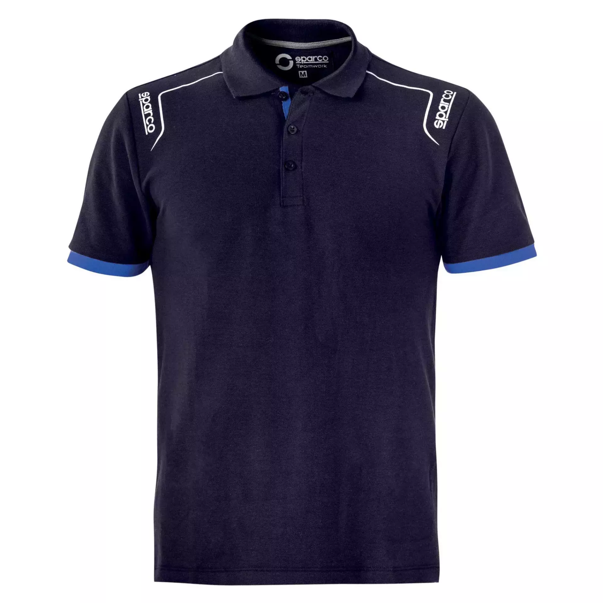 Sparco 02407BM, Portland Tech Stretch Polo, Navy Blue, image 1