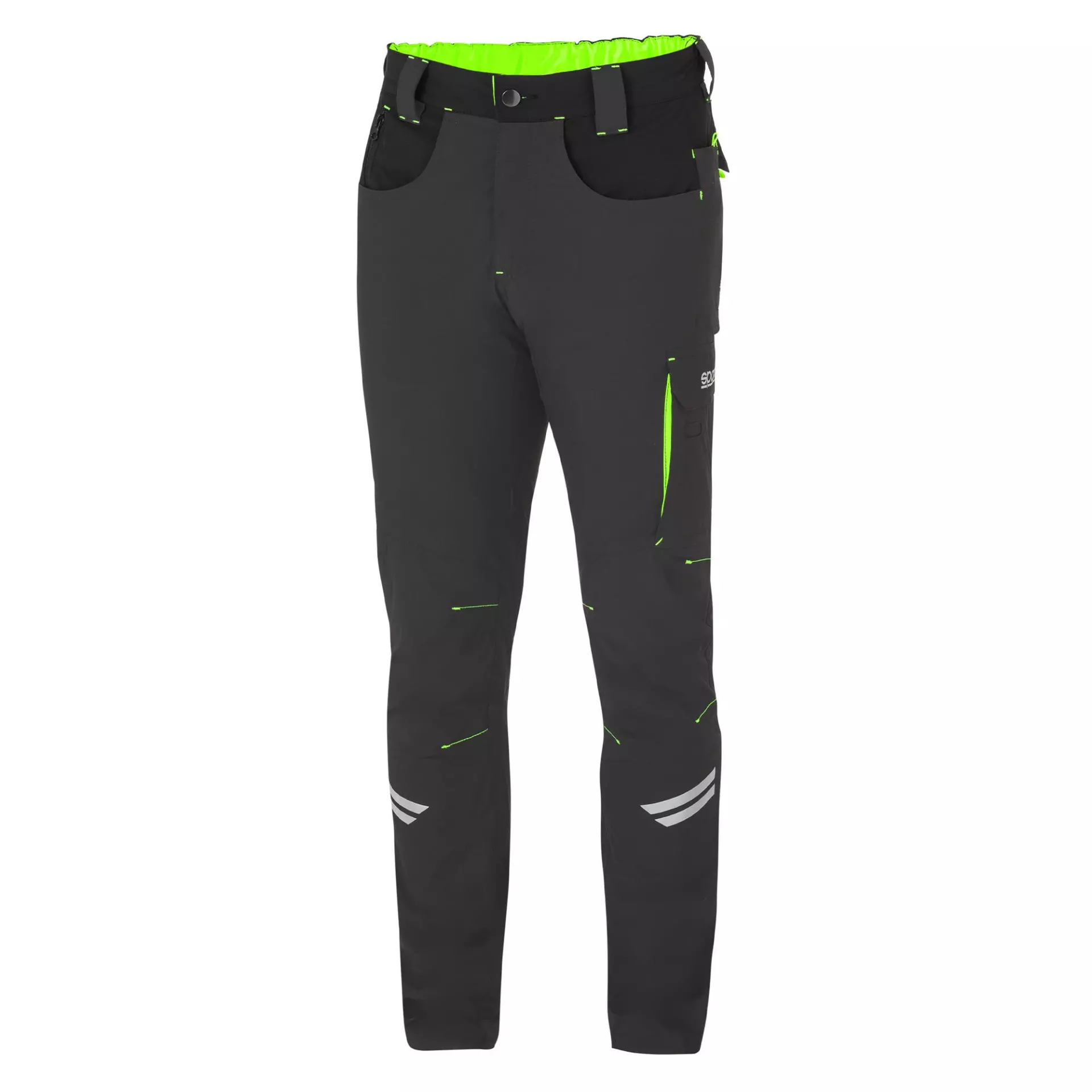 Sparco 02425-GSVF, Kansas Tech Light Pants, Grey/Green
