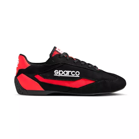 Sparco S-DRIVE Driving Shoes, Black/Red