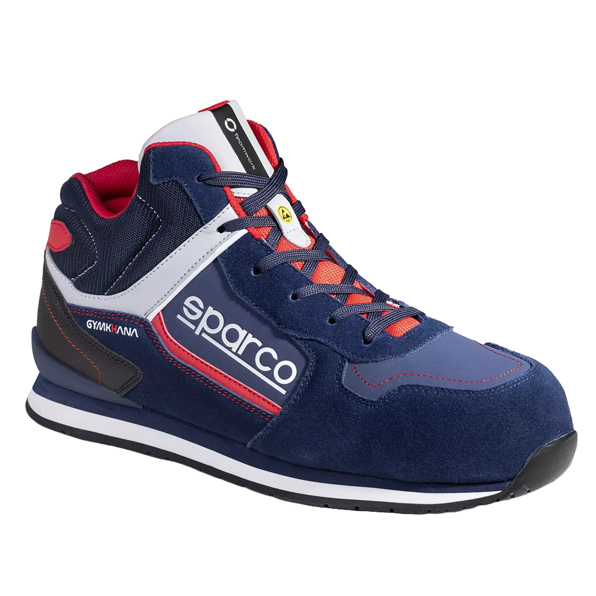 Sparco 07536BMRS, Gymkhana Olympus Skyddsskor ESD S3 SRC HRO, marinblå/röd, image 1