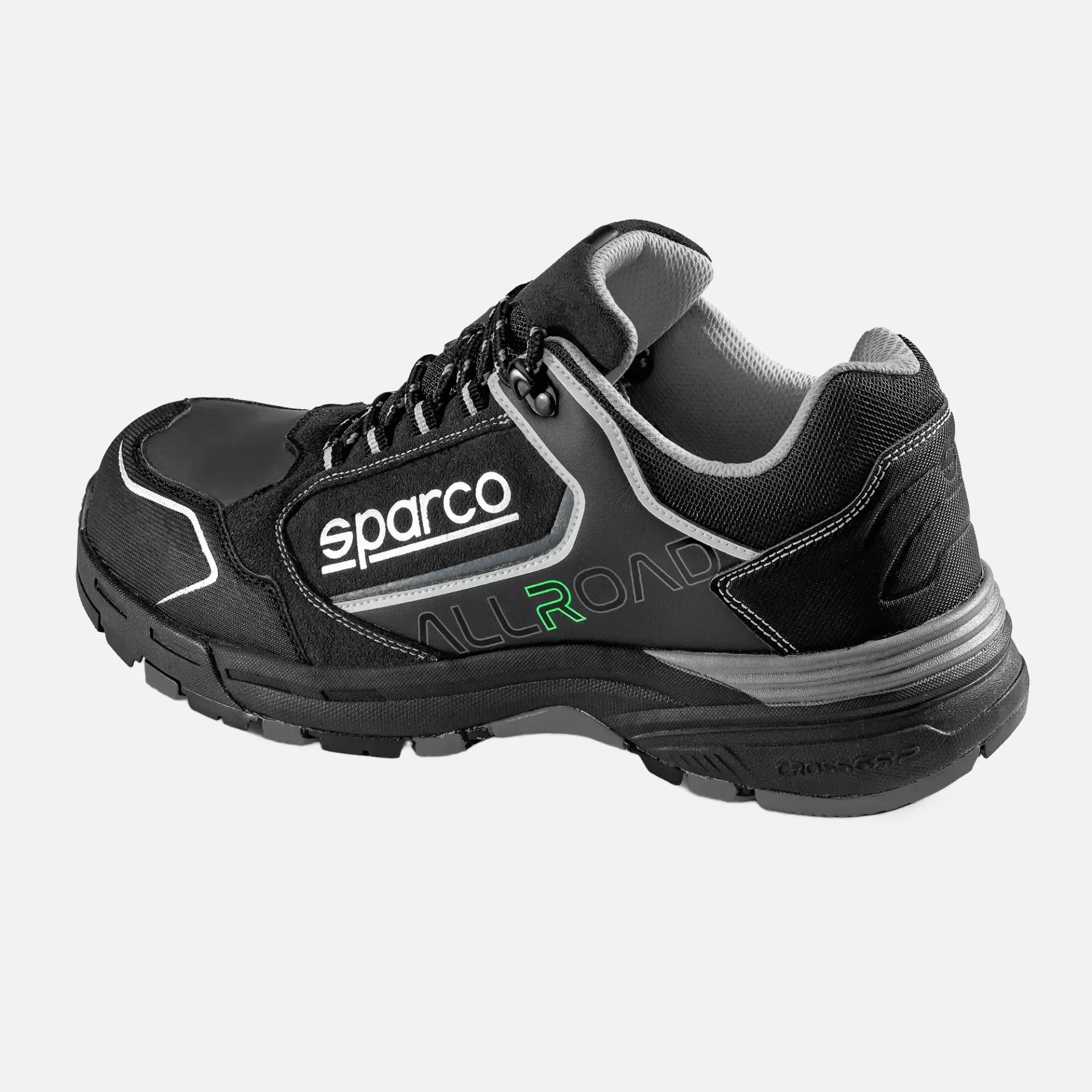 Sparco 07528NRNR, Allroad Stiria Saftey Shoes ESD S3S SR FO HRO, Black, image 1