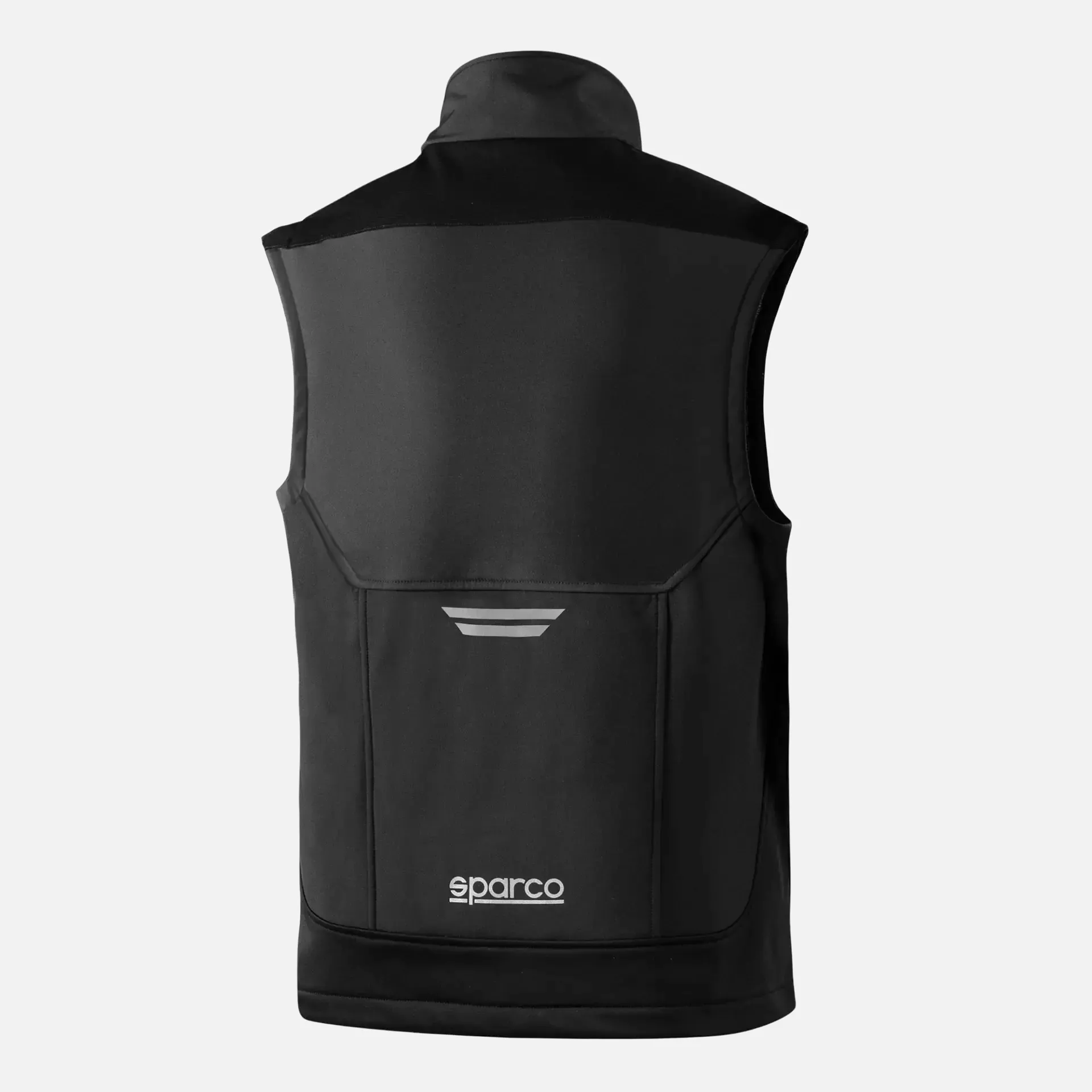 Sparco 02419NRGS, Illinois Tech Light Vest, Black/Gray, image 2