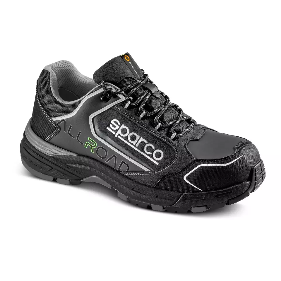 Sparco 07528NRNR, Allroad Stiria Saftey Shoes ESD S3S SR FO HRO, Black, image 4, gallery thumbnail