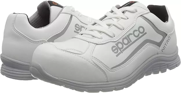 Sparco 07522BIBI, Nitro Hannu Sicherheitsschuhe ESD S3 SRC, Weiß, image 5, gallery thumbnail