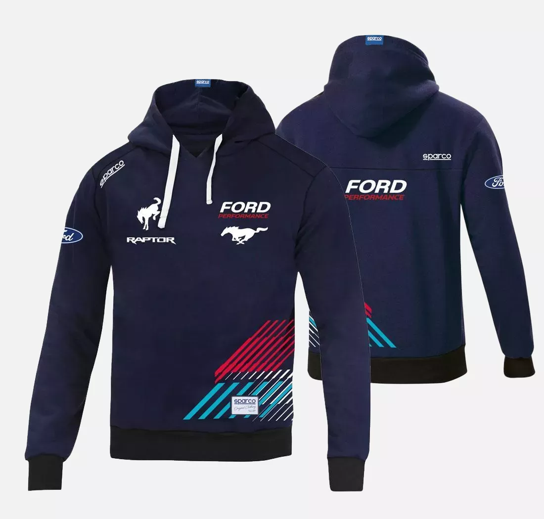 Sparco BMF0004H0-N02, Ford Performance Hoodie, Navy Blue, image 3