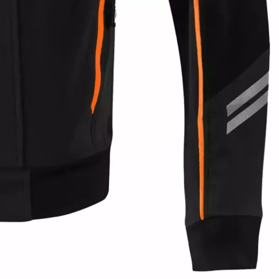 **Reflective Strips** enhance visibility to help you feel more confident when light levels drop.