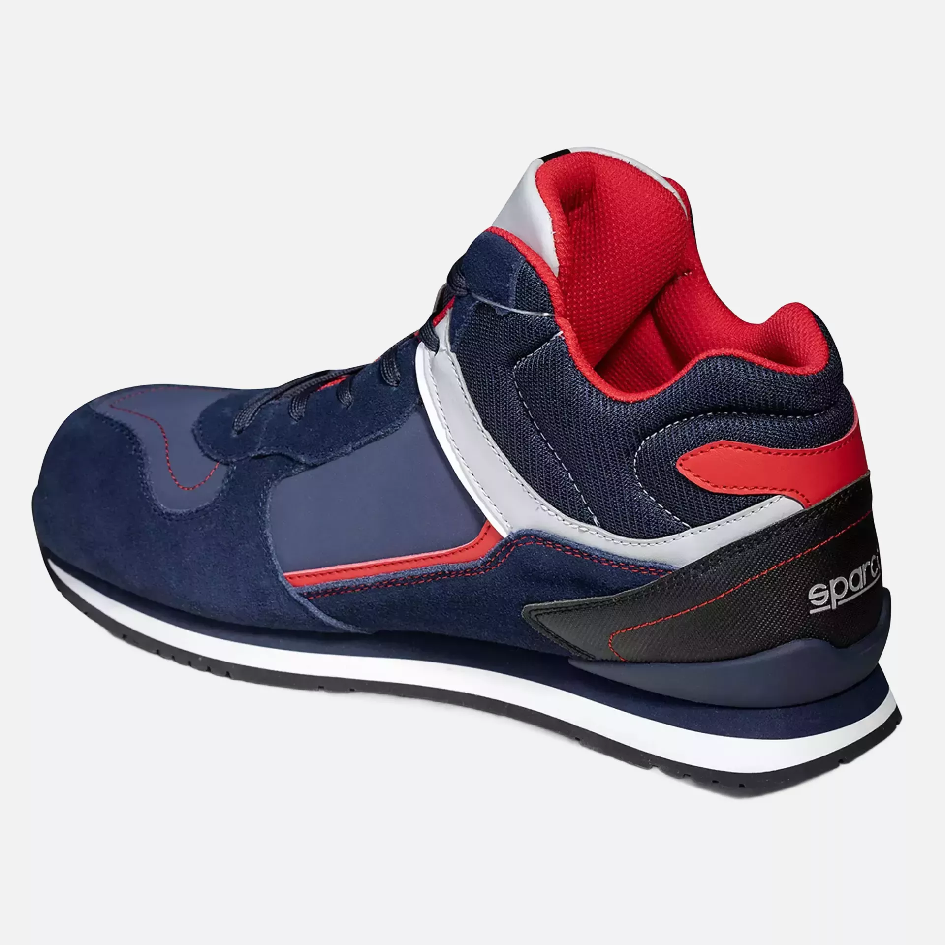 Sparco 07536BMRS, Gymkhana Olympus Saftey Shoes ESD S3 SRC HRO, Navy Blue/Red, image 2