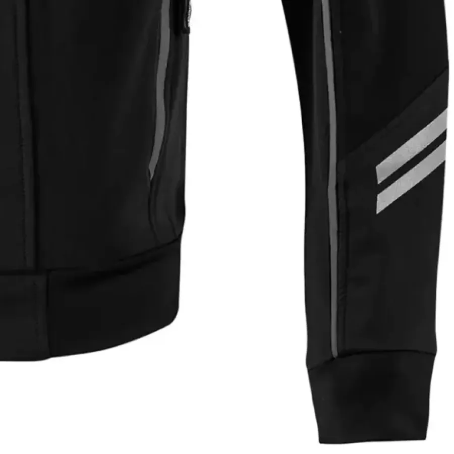 **Reflective Strips** enhance visibility to help you feel more confident when light levels drop.