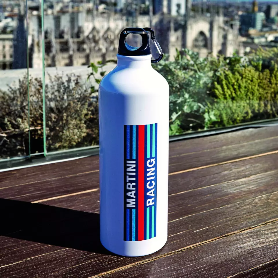 Sparco 099077MR, Martini Racing Water Bottle, White, image 3, gallery thumbnail