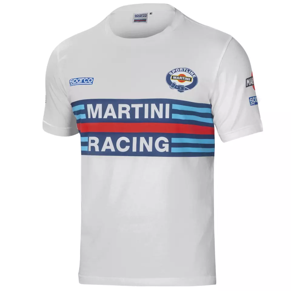 Sparco 01274MR-GR, Martini Racing T-Shirt, Grey, image 1, gallery thumbnail