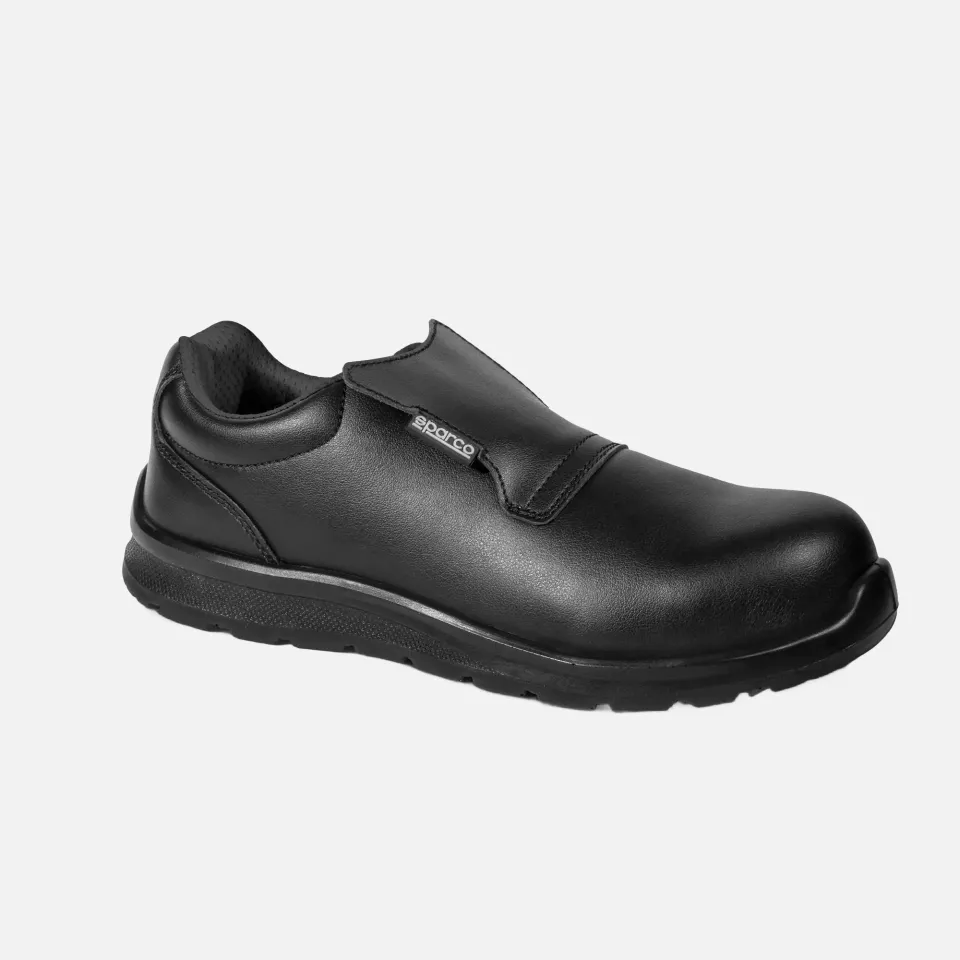 Sparco BTB0035B0-K01, Trackday No-Lace Safety Shoes S2 SR FO ESD, Black, image 1, gallery thumbnail