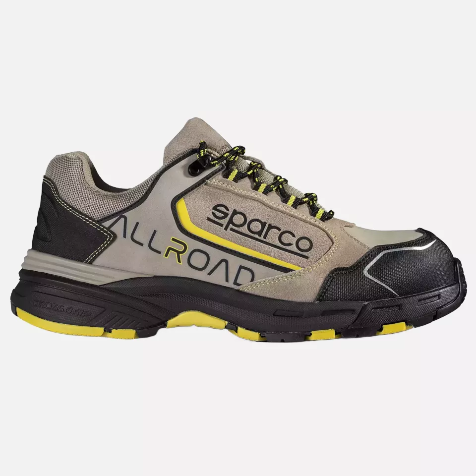 Sparco 07528TAGI, Allroad Roc Sicherheitsschuhe ESD S3S SR FO HRO, Hellbraun/Gelb, image 3, gallery thumbnail
