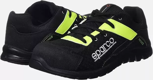 Sparco 07517NRGF, Practice Jos Safety Shoes ESD S1P SRC, Black/Yellow, image 6, gallery thumbnail