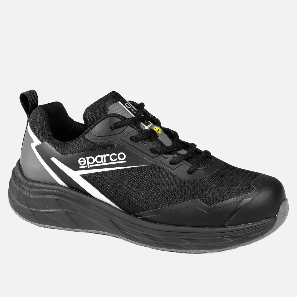 Sparco BTB0013B0-K11, Impulse Chris Safety Shoes ESD S3S SR FO HRO, Black/Dark Grey, image 1, gallery thumbnail