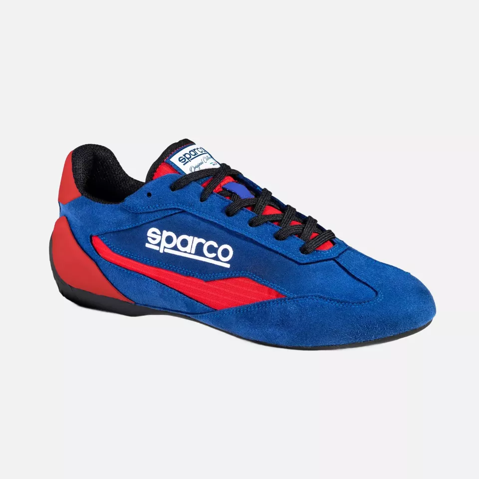 Sparco 0012A7-BMRS, S-DRIVE Shoes, Blue/Red, image 1, gallery thumbnail