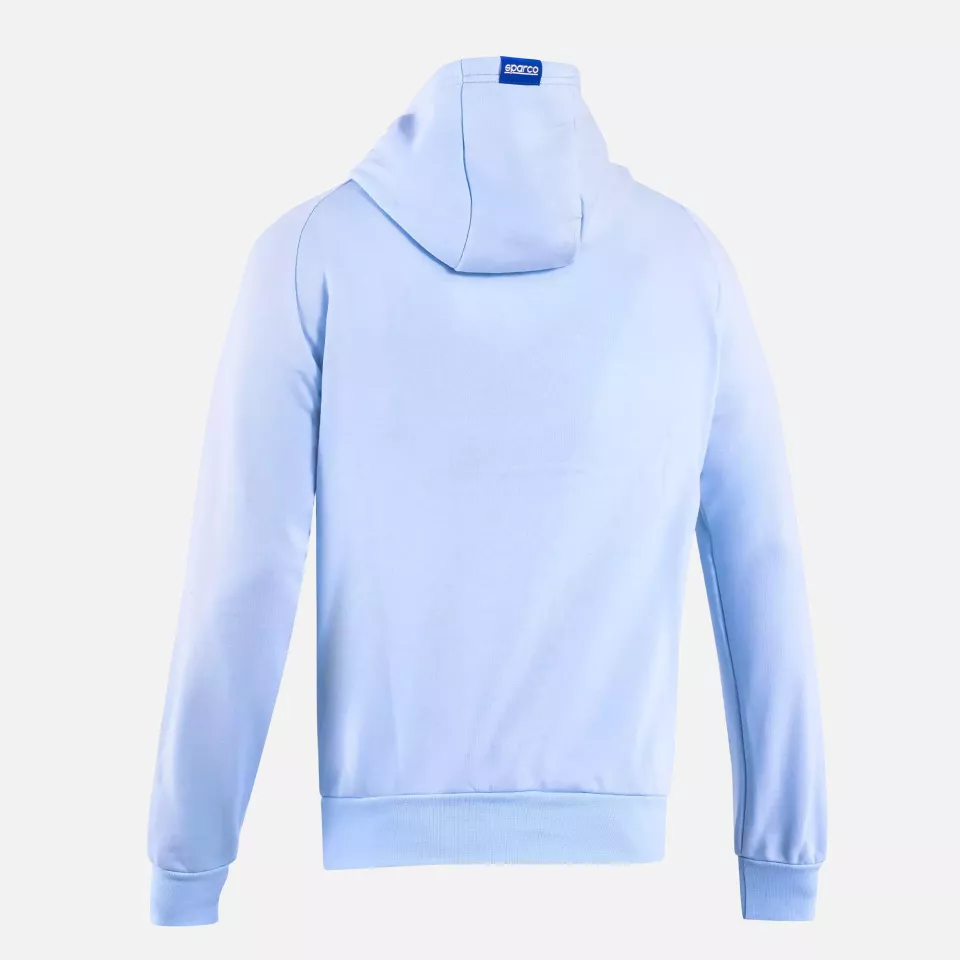 Sparco BMF0012S0-C01, Gulf Hoodie CE Certified, Celeste, image 2, gallery thumbnail
