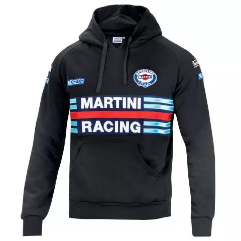 Sparco Martini Racing Hoodie, Black