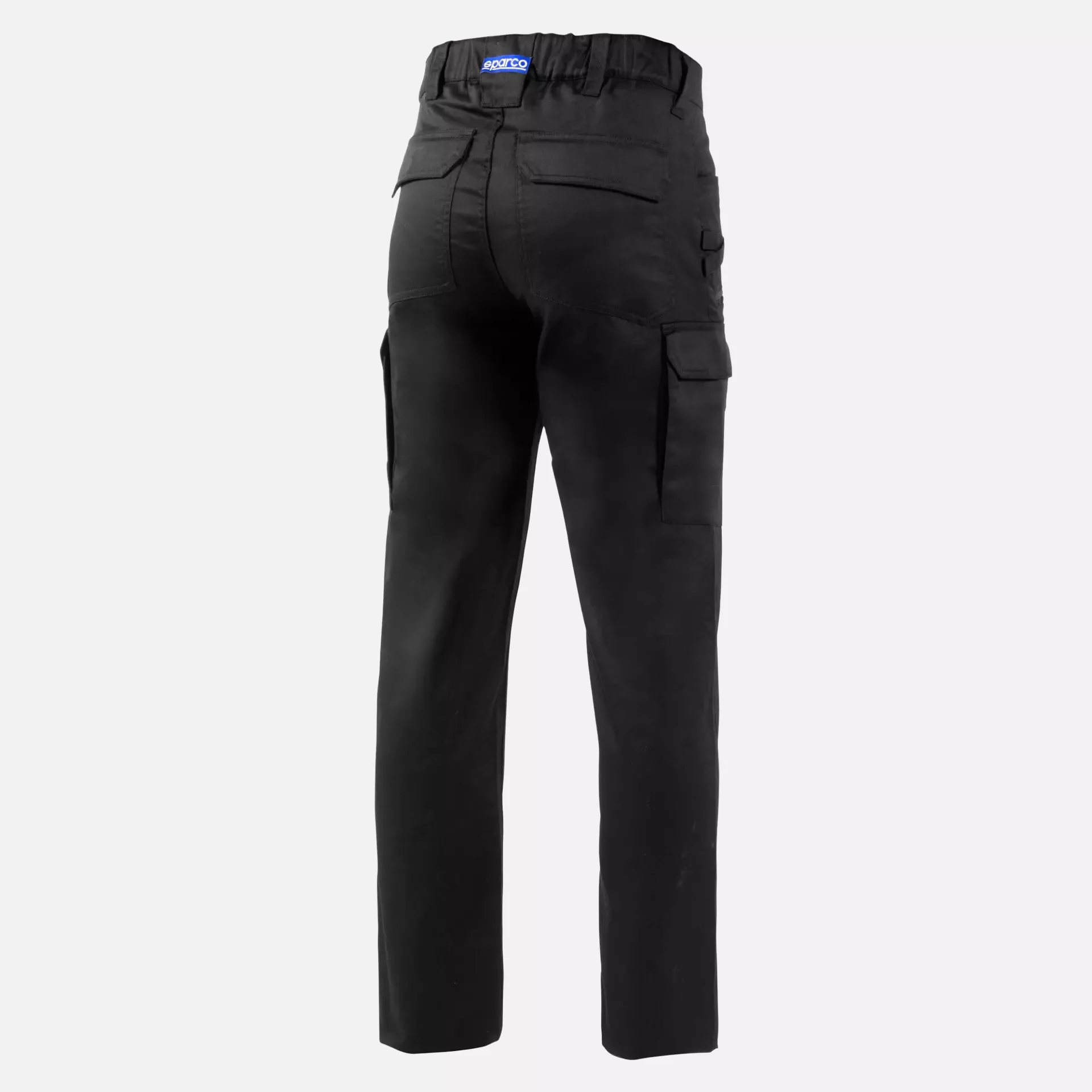 Sparco BTP0001B0-K11, Vermont Work Trousers, Black/Dark Grey, image 2