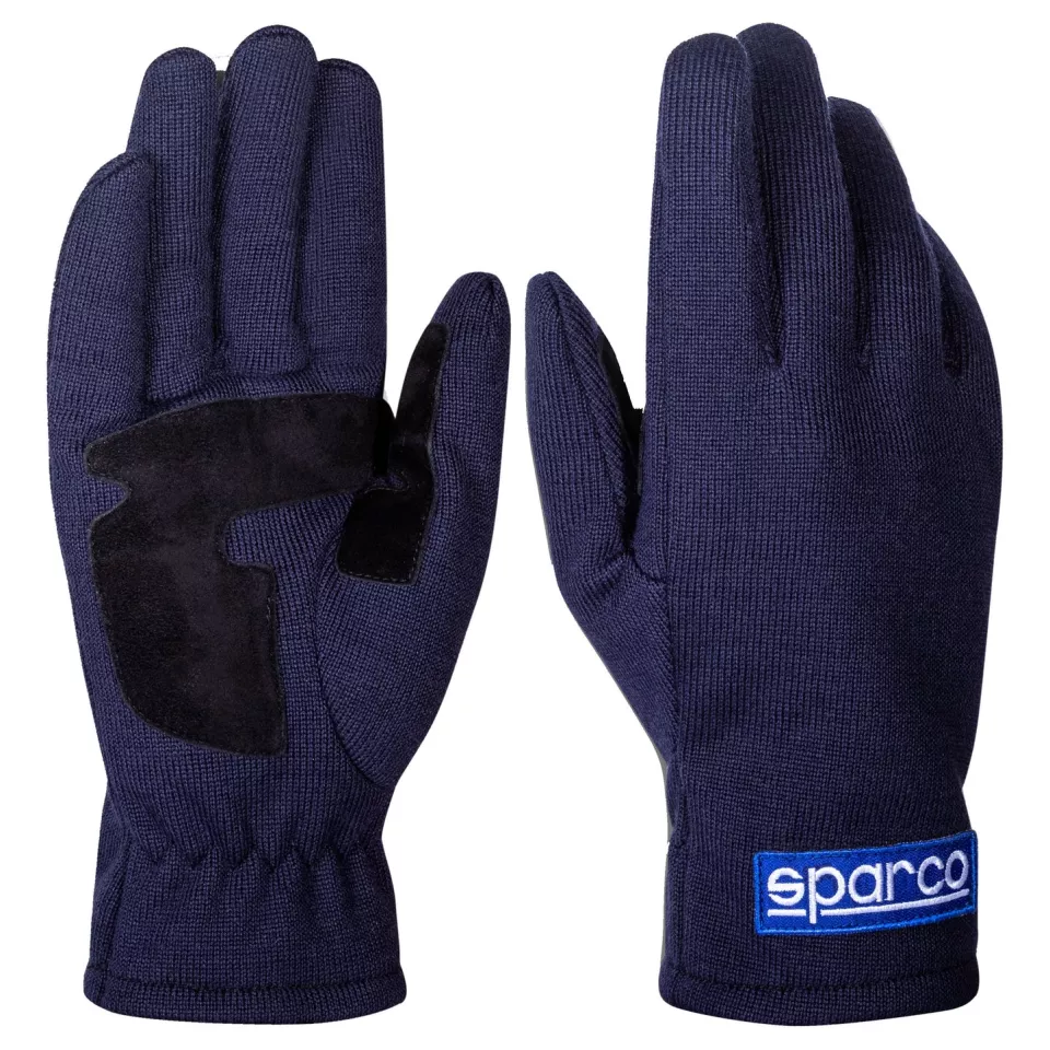 Sparco 002082-BM, Sportdrive Woll-Fahrerhandschuhe, Marineblau, image 3, gallery thumbnail