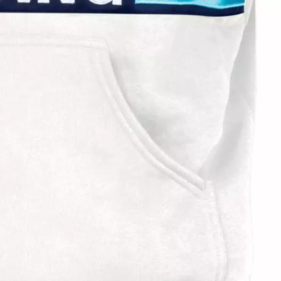 **Kangaroo Pocket** offers a relaxed place to warm your hands or stash essentials on the go.