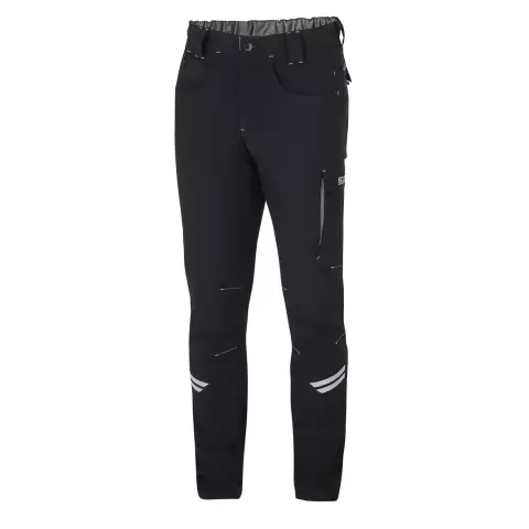 Sparco Kansas Tech Light Trousers, Black/Dark Gray