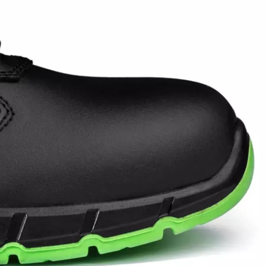 **Fiberglass Toe Cap** shields your feet while keeping the shoe lightweight and comfortable.