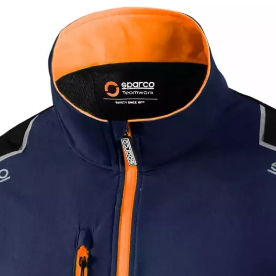 **Stand-Up Collar** adds a clean, modern look while giving you comfortable coverage against cool air.