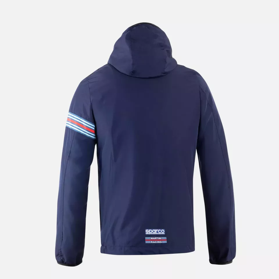 Sparco BMJ0013D0-N02, Martini Racing Windbreaker, Navy Blue, image 2, gallery thumbnail
