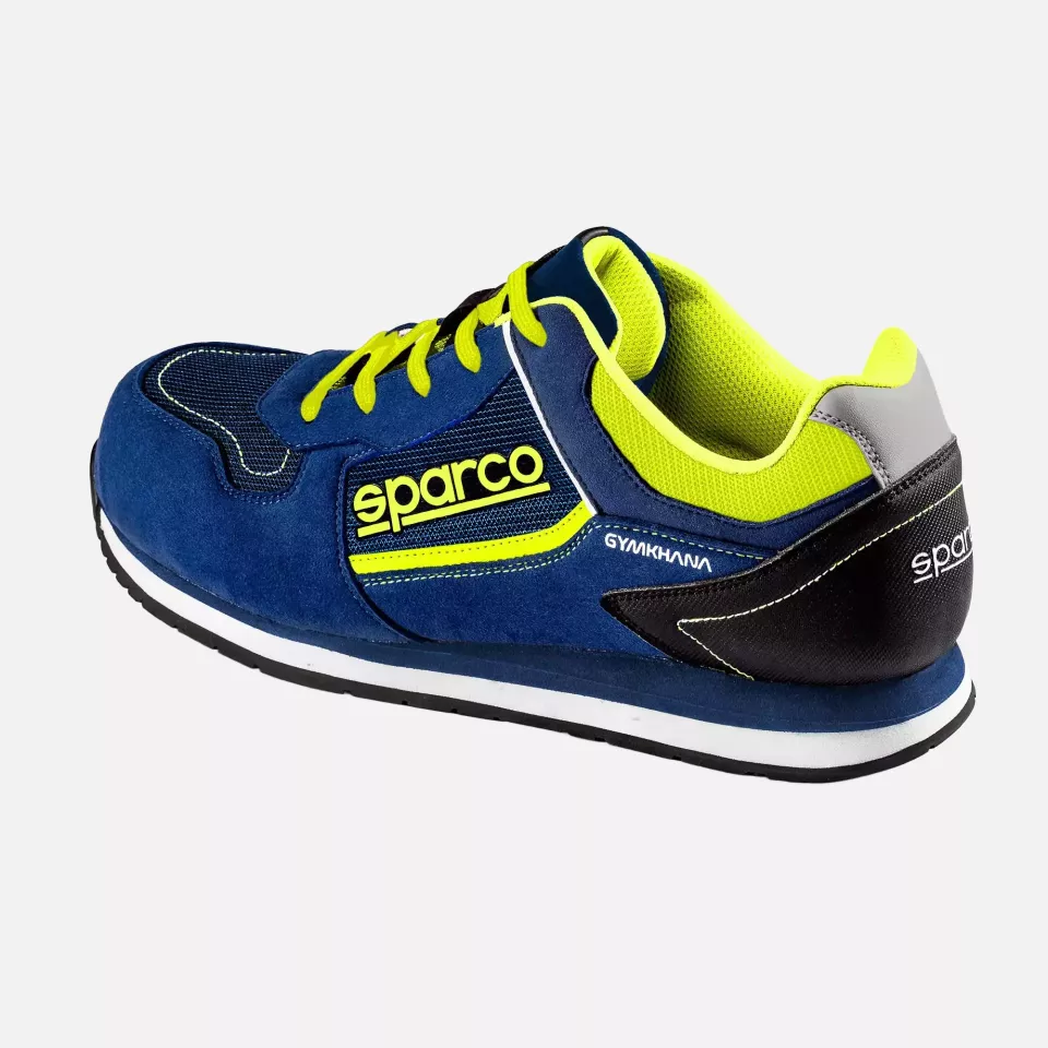 Sparco 07527BMGF, Gymkhana Dani Sicherheitsschuhe S1P SRC, Marineblau/Gelb, image 1, gallery thumbnail