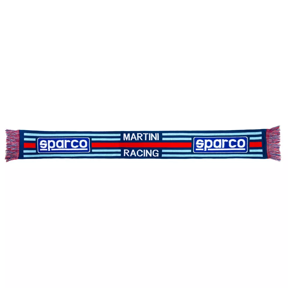 Sparco 099094MRAZ, Martini Racing Scarf, Blue, image 1, gallery thumbnail