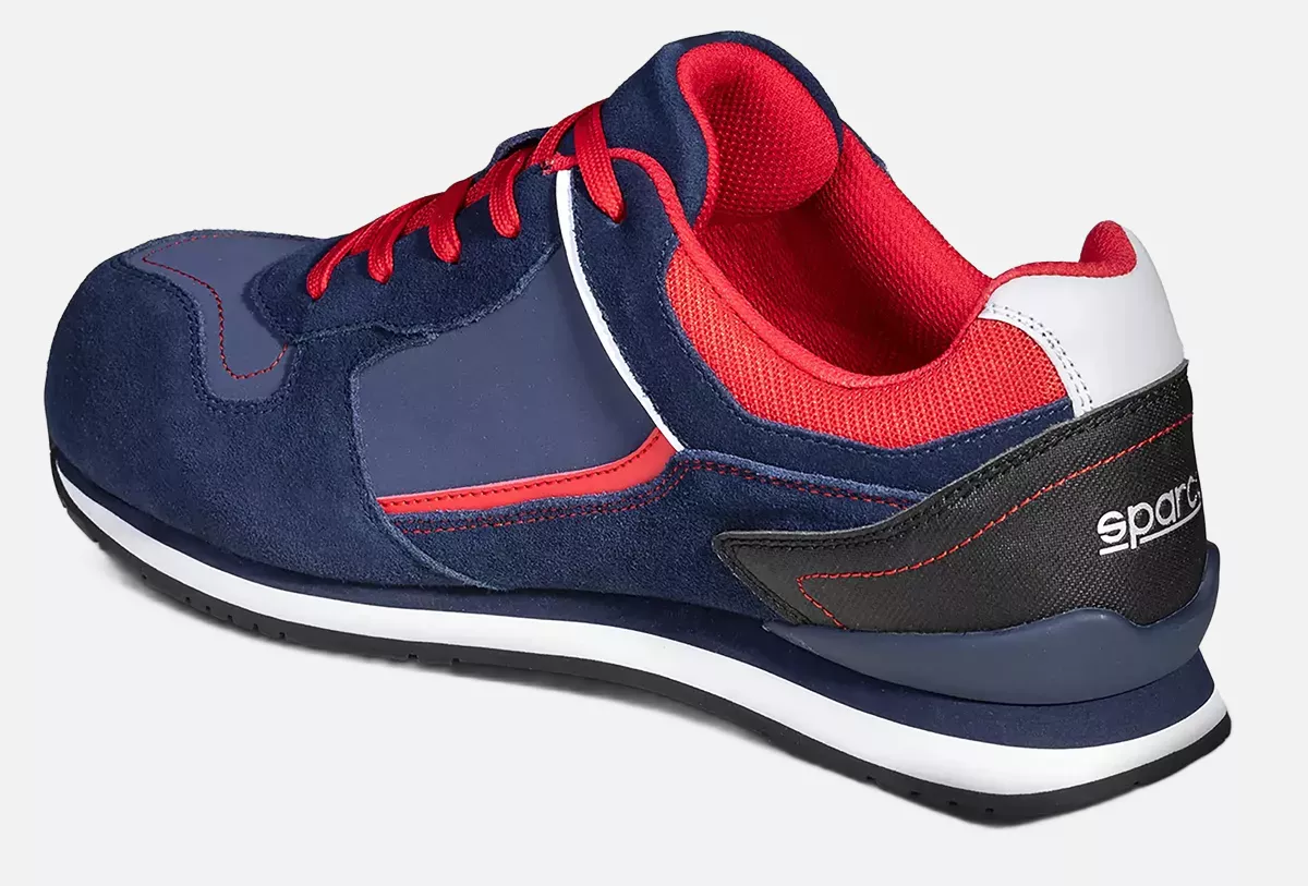 Sparco 07535BMRS, Gymkhana Tacoma Sicherheitsschuhe ESD S3 SRC HRO, Marineblau/Rot, image 5