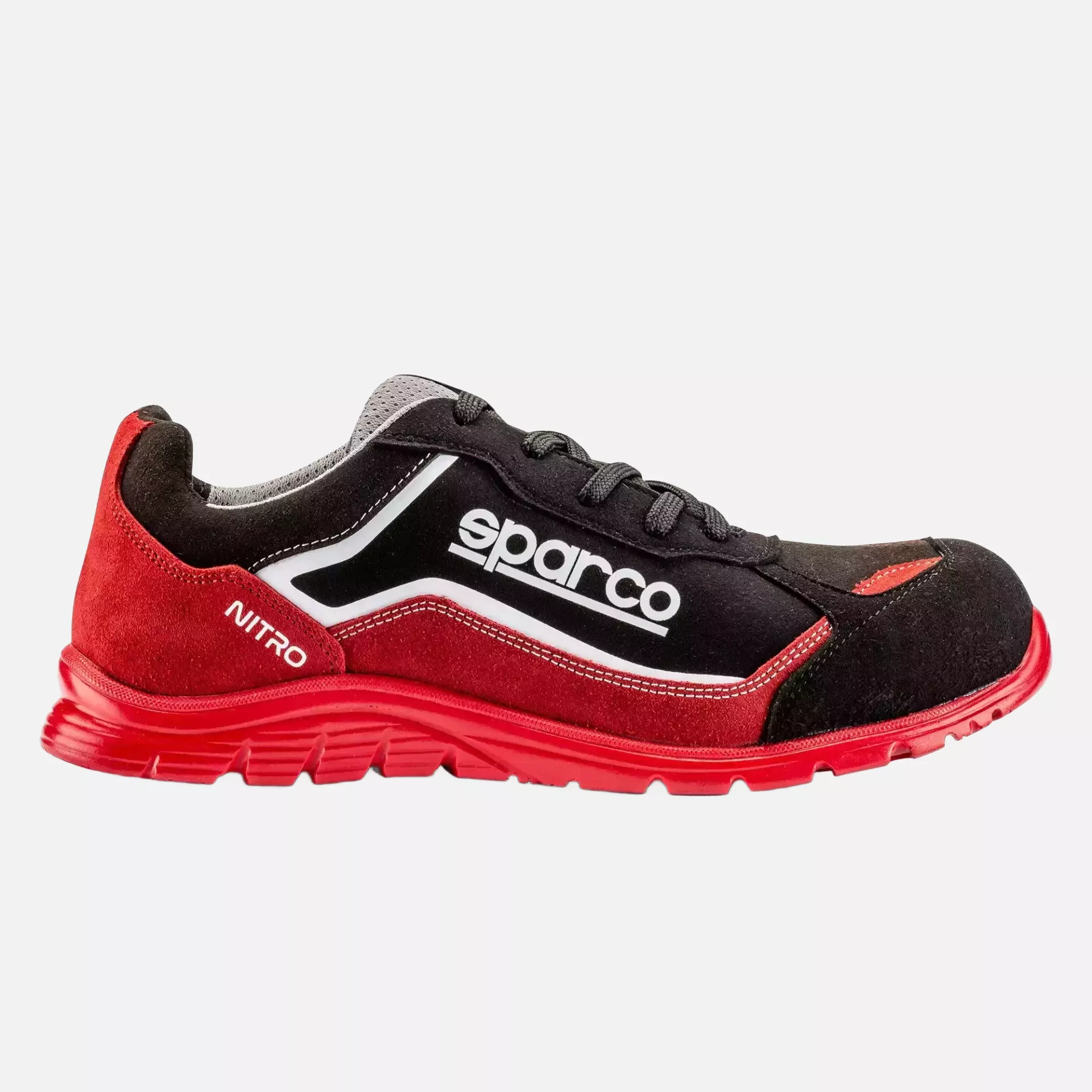 Sparco 07522RSNR, Nitro Marcus Saftey Shoes ESD S3 SRC, Red/Black, image 2