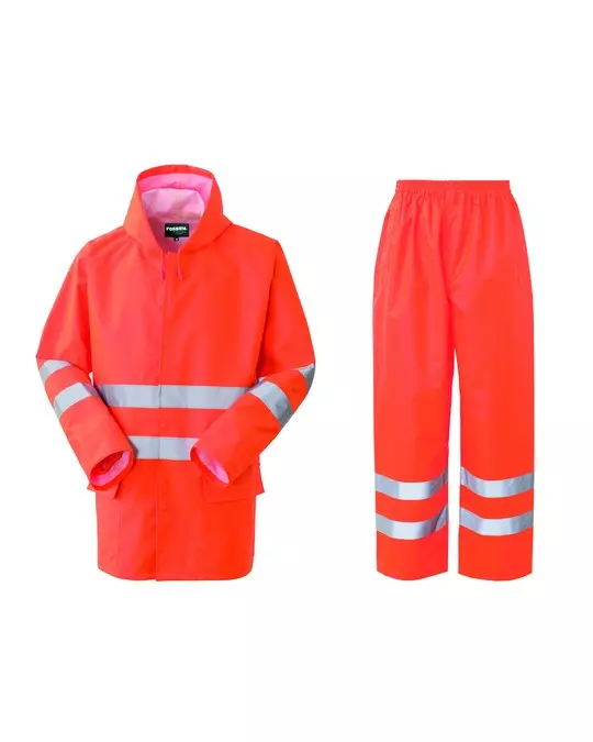 Rossini HH309-09, Hi-Vis Rainproof Outfit, Orange, image 1, gallery thumbnail