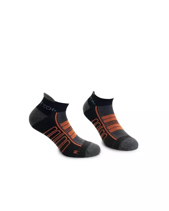 Rossini HH082-YZ, Cervinia Ankle Sock, Blue Orange, image 1, gallery thumbnail