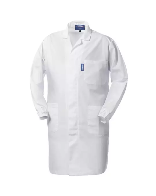 Rossini A62207-02, Polibrembo Men's Work Coat, White