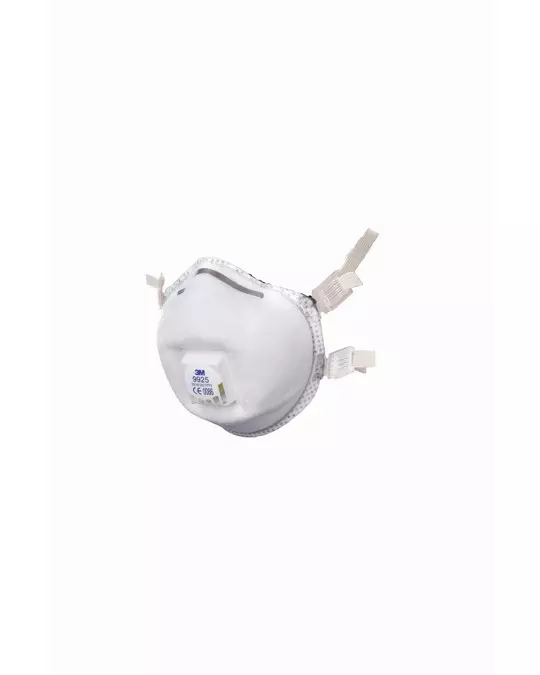 3M R611, 9925 FFP2 Respirator With Valve For Welding Fumes/Ozone, image 1, gallery thumbnail