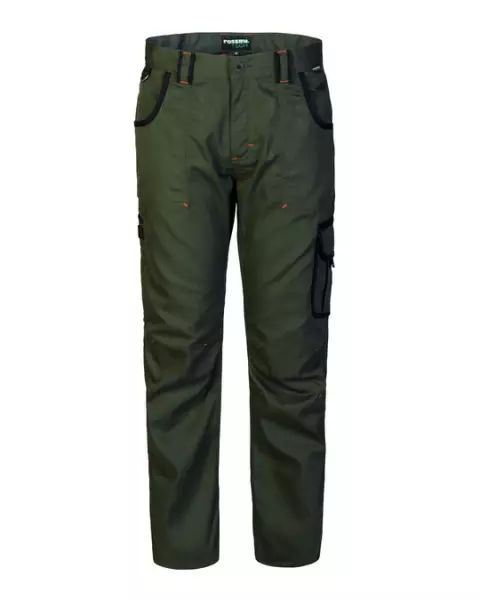 Rossini Fangio Trousers, Army Green/Black