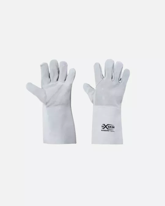 Rossini GU105, Split Leather Cowhide Glove, Long Cuff, image 1