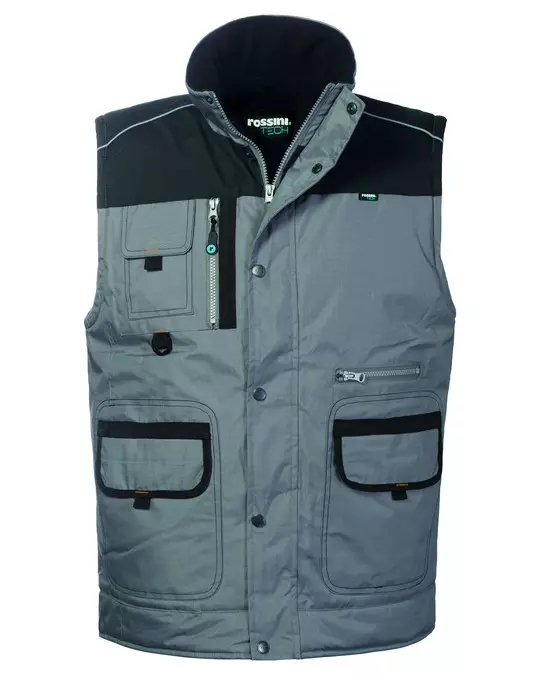 Rossini HH624-GY, Bradford Vest, Grey/Black, image 1