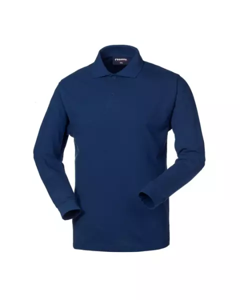 Rossini Tiger Long Sleeve Polo Shirt, Royal Blue
