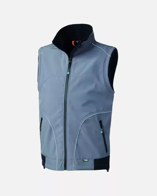 Rossini HH623-GY, Preston Softshell Vest, Grey/Black, image 1