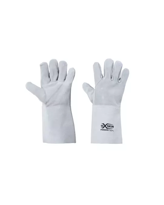 Rossini GU105, Split Leather Cowhide Glove, Long Cuff