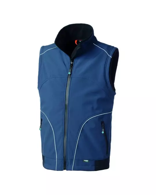 Rossini HH623-ZX, Preston Softshell Vest, Blue/Black