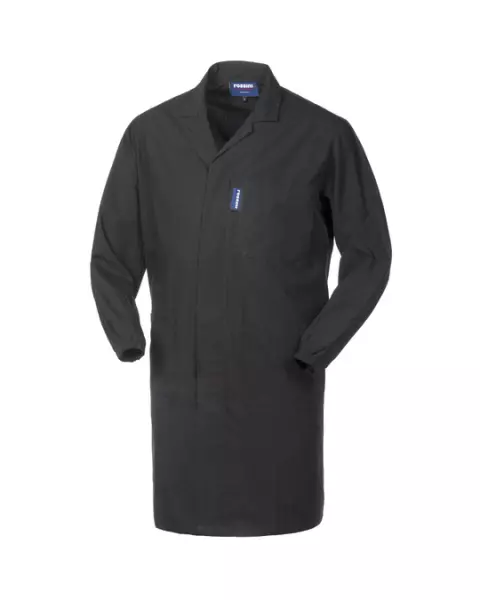 Rossini Polibrembo Men's Work Coat, Black