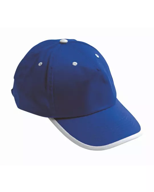 Rossini H042-AB, Two-Tone Cap, Royal Blue/White, image 1, gallery thumbnail