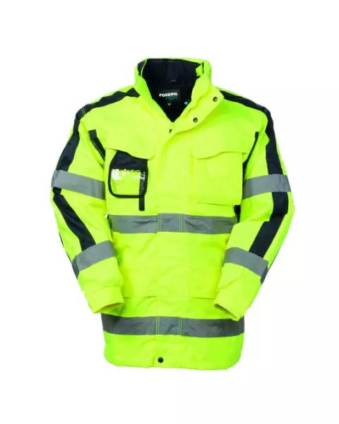 Rossini Fresnel Hi-Vis Parka, Yellow/Blue