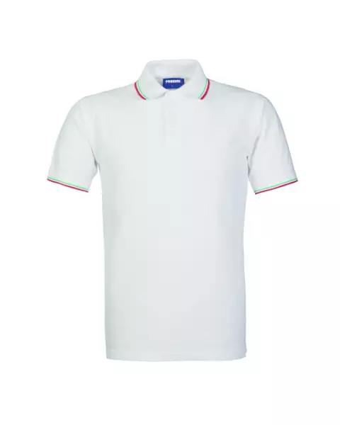 Rossini Italia Polo Shirt, White