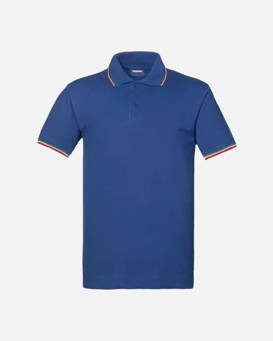 Rossini HH146-Y2, Italia Poloshirt, Nationalblau, image 1