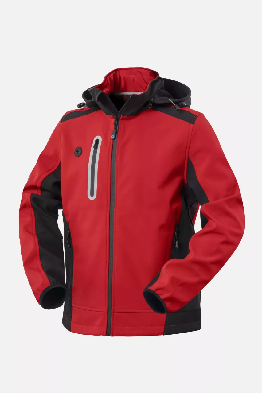 Rossini HH638-07, Smarty Softshelljacke, Rot, image 1, gallery thumbnail